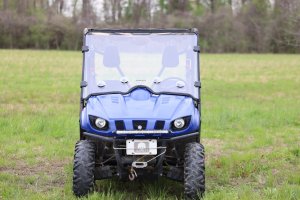 Yamaha Rhino 700 Vented Full Windshield - Rough Country - Scratch Resistant - '08-'13